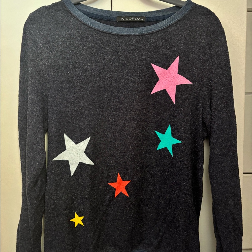 Wildfox Star Pattern Sweater